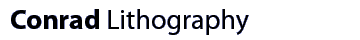 Conrad Machine Lithography press logo