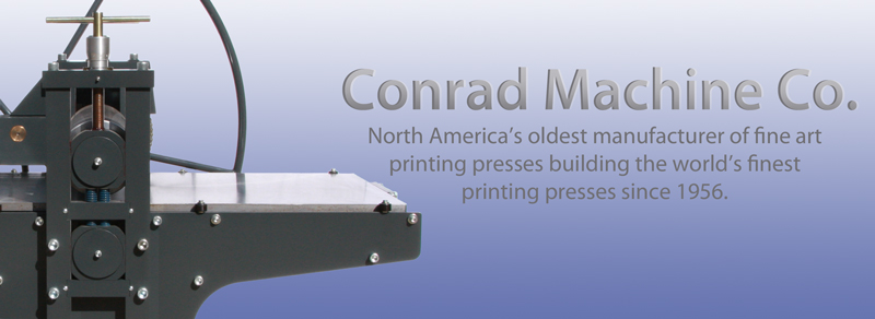 Conrad Machine Printmaking Etching and Lithography Press Home Page