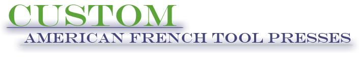 Custom American French Tool Etching Presses