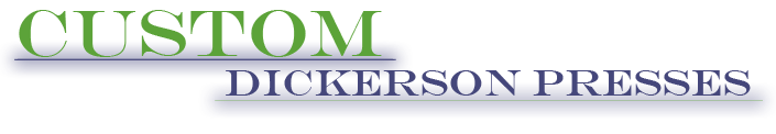 Custom Dickerson Etching Presses