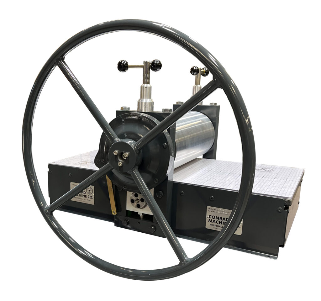 conrad-e-12-etching-press-gear-drive-with-captains-wheel