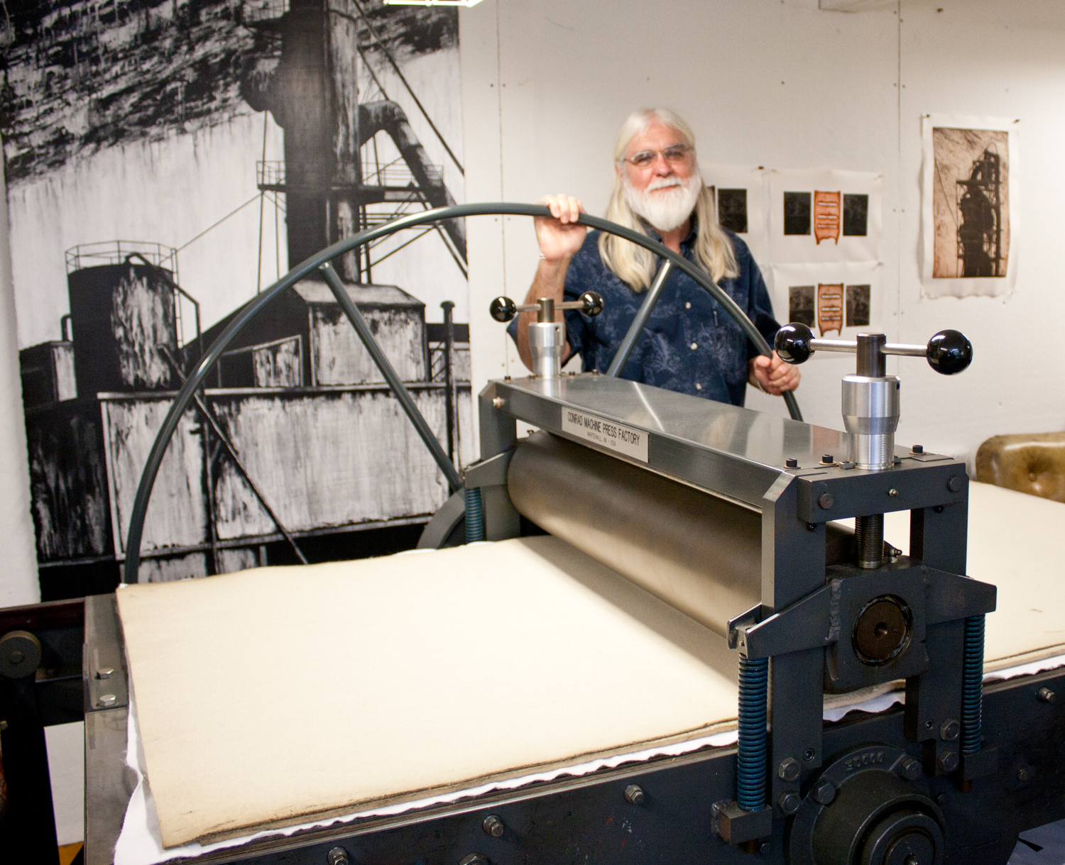 John Roberts, Artist Printmaker Spotlight | Conrad Press Gallery
