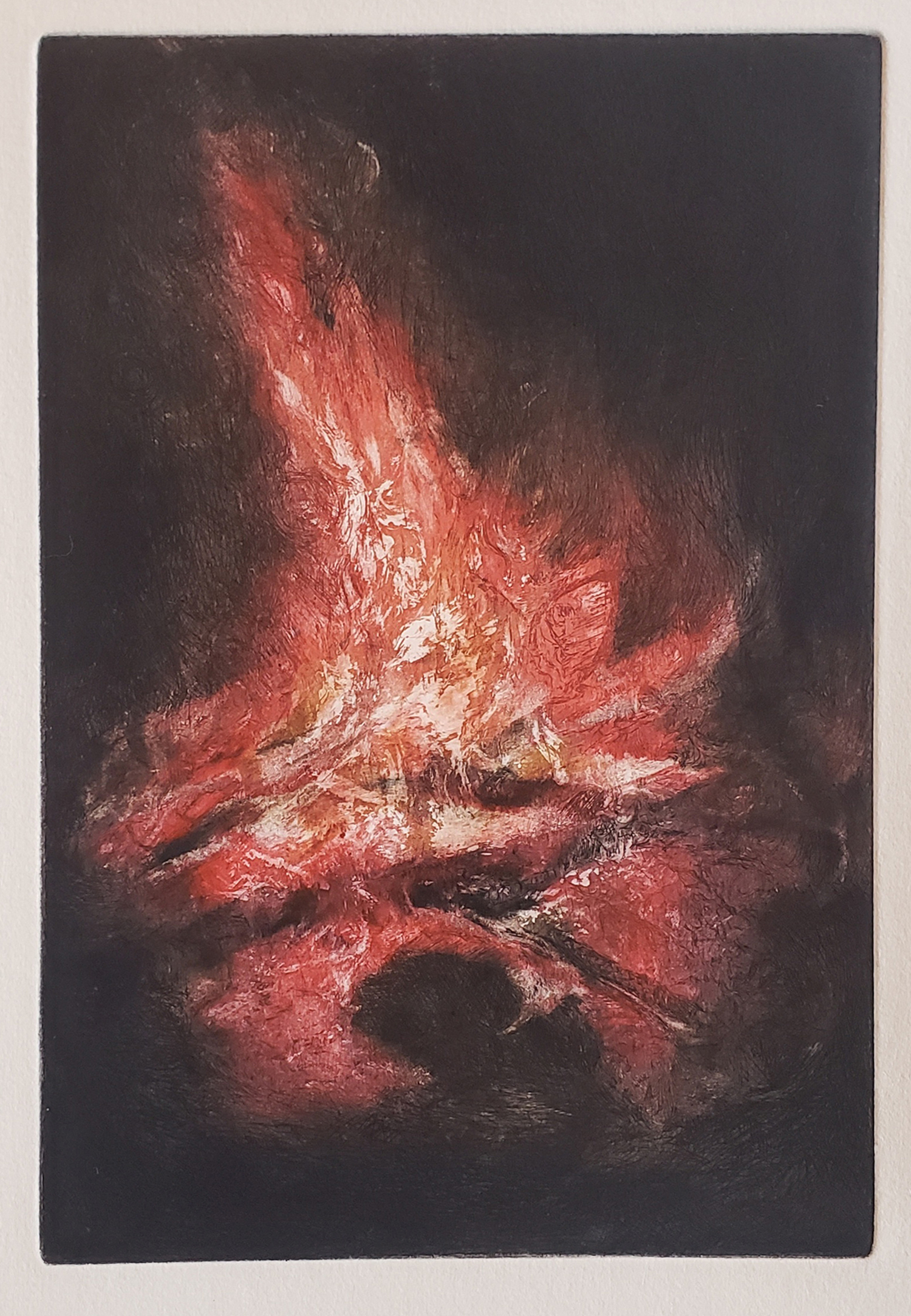 family-fire-print-by-todd-mrozinski-conrad-press-printmaker-artist