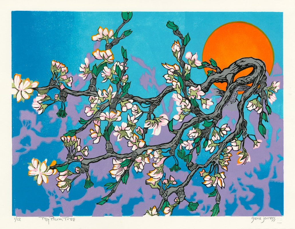 my-plumb-tree-print-by-gene-jaress-conrad-press-printmaker-artist