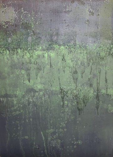 rain-on-moss-print-by-marguerite-ogden-conrad-press-printmaker-artist